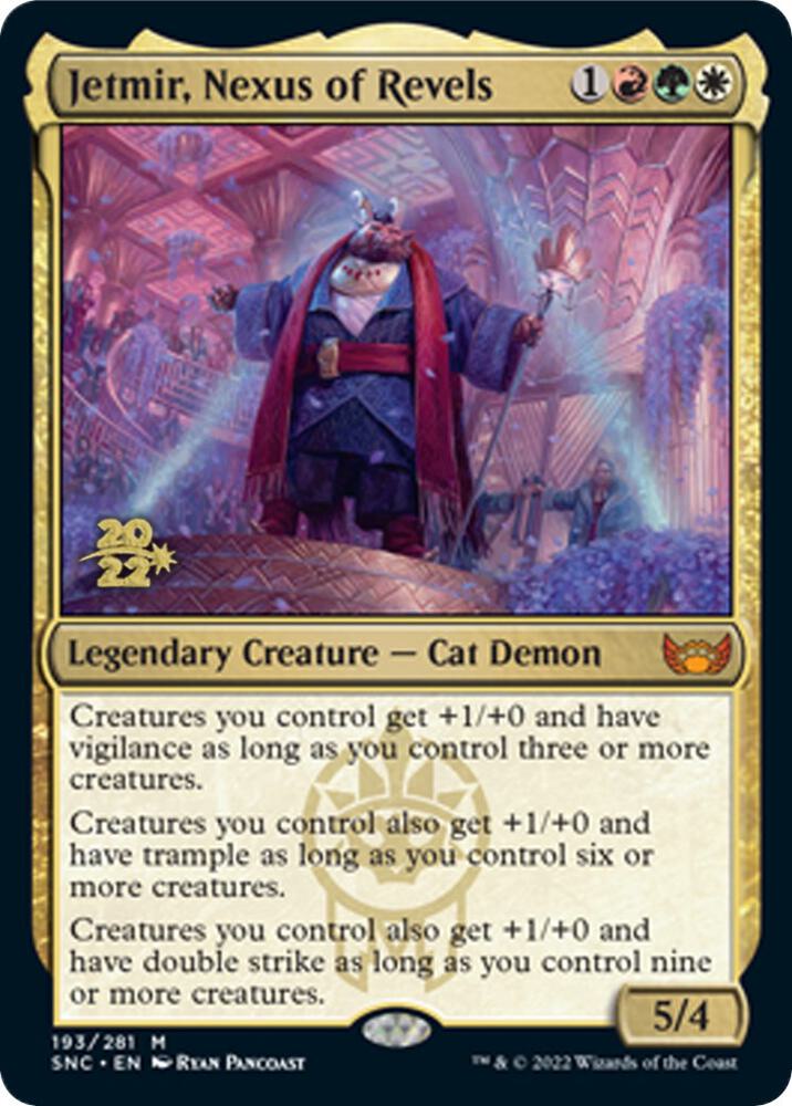 Jetmir, Nexus of Revels 193 card from Prerelease Cards