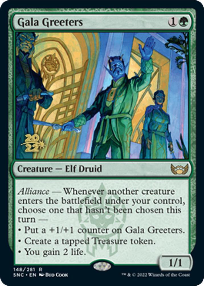 Gala Greeters 148 card from Prerelease Cards