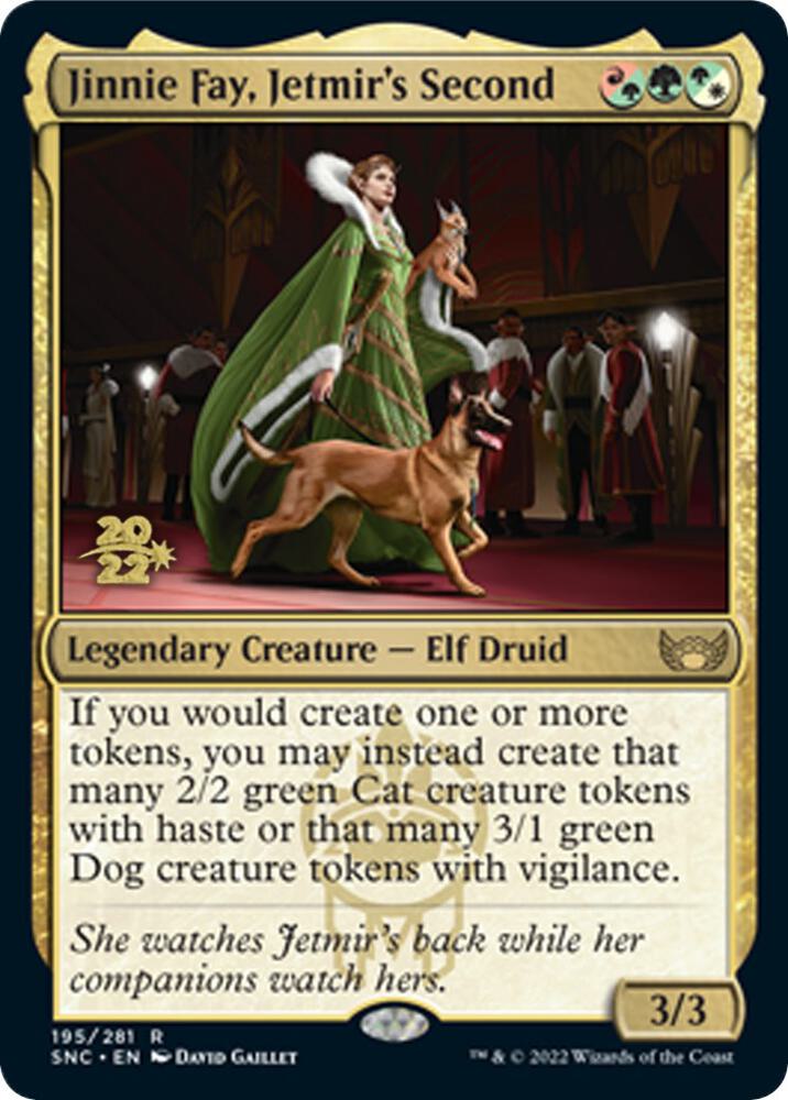 Jinnie Fay, Jetmir's Second 195 card from Prerelease Cards