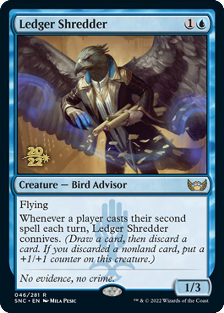 Ledger Shredder 46 card from Prerelease Cards