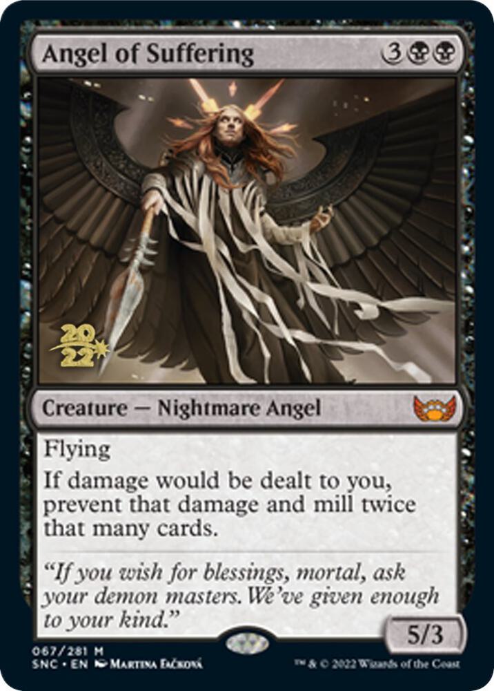 Angel of Suffering 67 card from Prerelease Cards