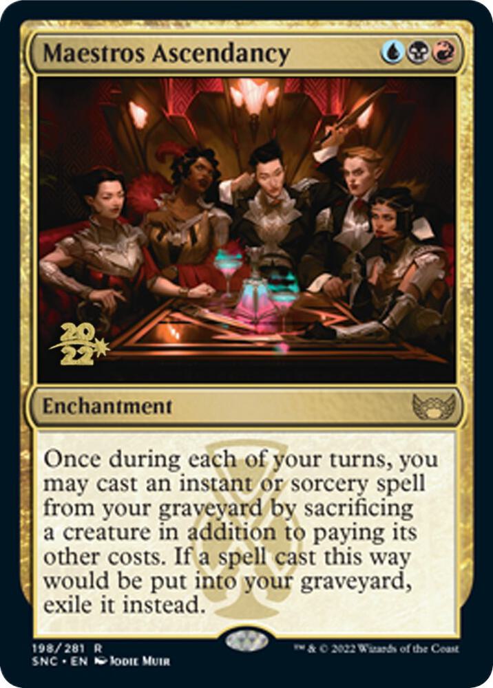 Maestros Ascendancy 198 card from Prerelease Cards