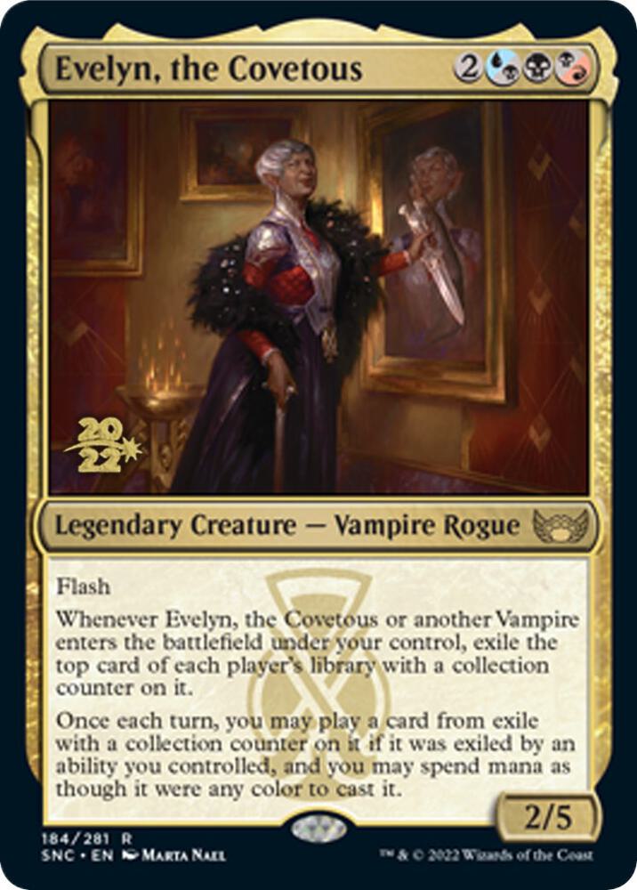Evelyn, the Covetous 184 card from Prerelease Cards