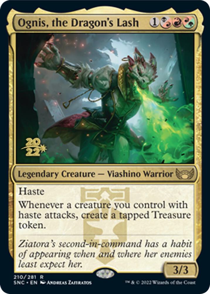 Ognis, the Dragon's Lash 210 card from Prerelease Cards