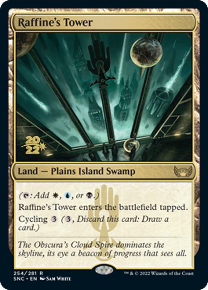 Raffine's Tower 254 card from Prerelease Cards