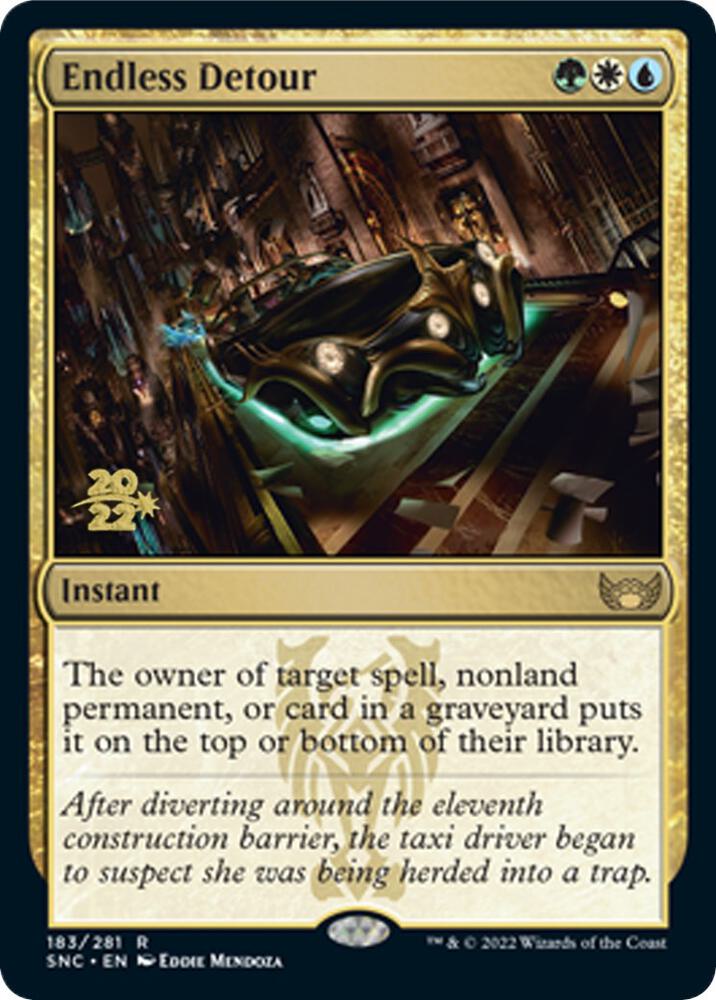 Endless Detour 183 card from Prerelease Cards
