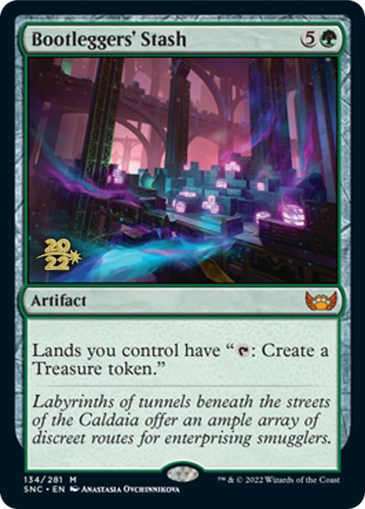 Bootleggers' Stash 134 card from Prerelease Cards