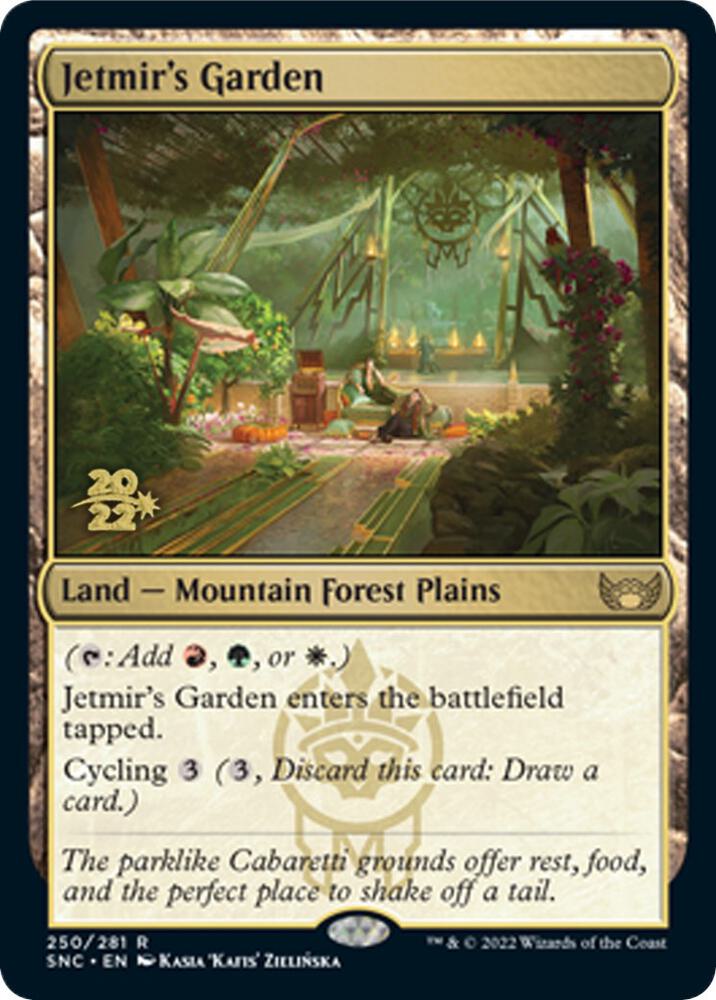 Jetmir's Garden 250 card from Prerelease Cards