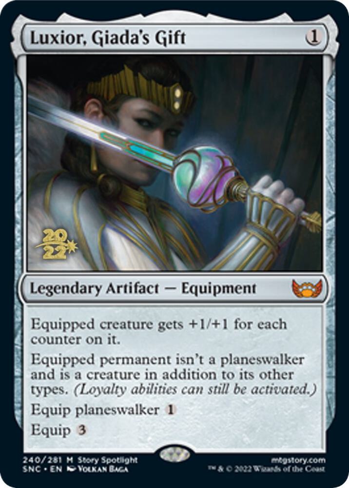 Luxior, Giada's Gift 240 card from Prerelease Cards