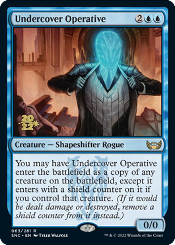 Undercover Operative 63 card from Prerelease Cards