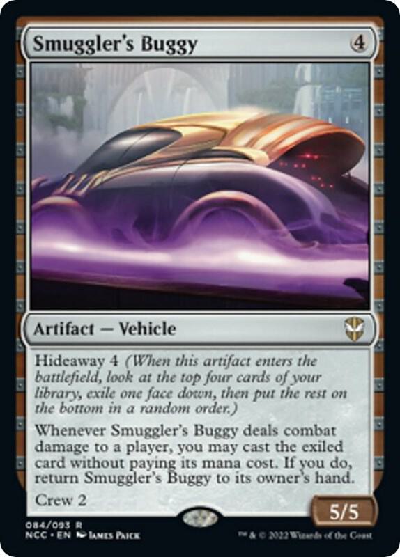 Smuggler's Buggy 84 card from Commander: Streets of New Capenna