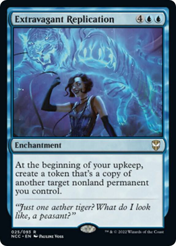 Extravagant Replication 25 card from Commander: Streets of New Capenna