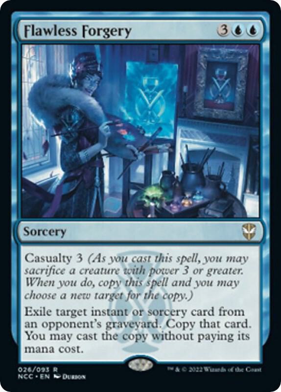 Flawless Forgery 26 card from Commander: Streets of New Capenna