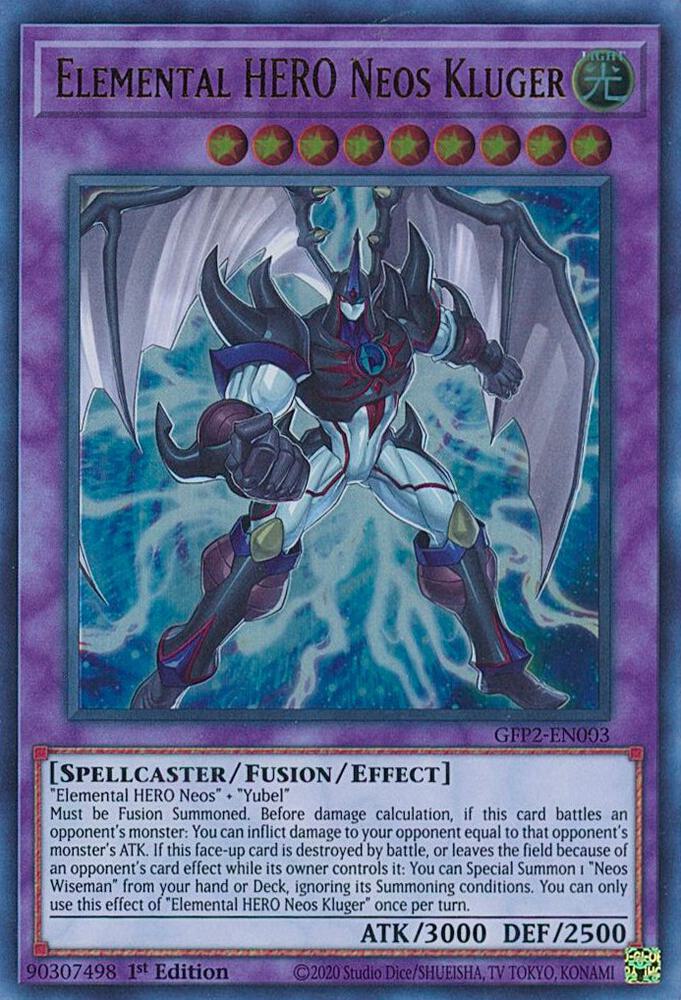 Elemental HERO Neos Kluger GFP2-EN003 card from Ghosts From the Past: The 2nd Haunting