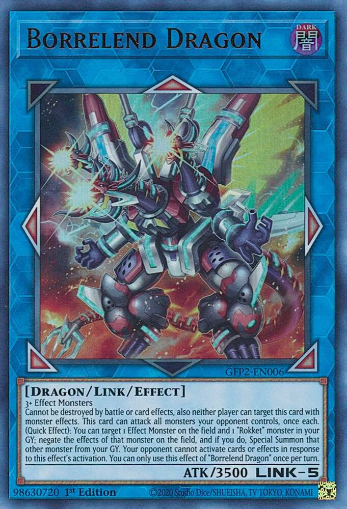 Borrelend Dragon GFP2-EN006 card from Ghosts From the Past: The 2nd Haunting