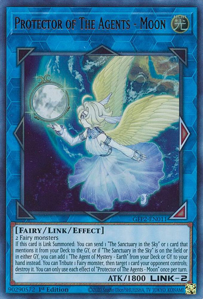 Protector of The Agents - Moon GFP2-EN011 card from Ghosts From the Past: The 2nd Haunting