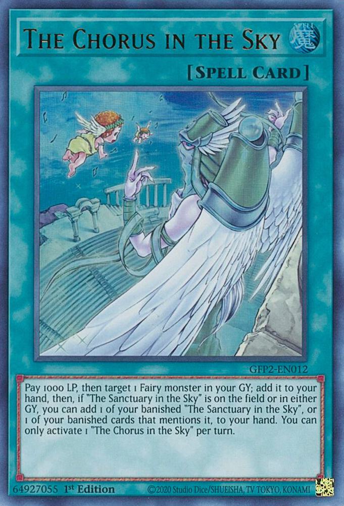 The Chorus in the Sky GFP2-EN012 card from Ghosts From the Past: The 2nd Haunting