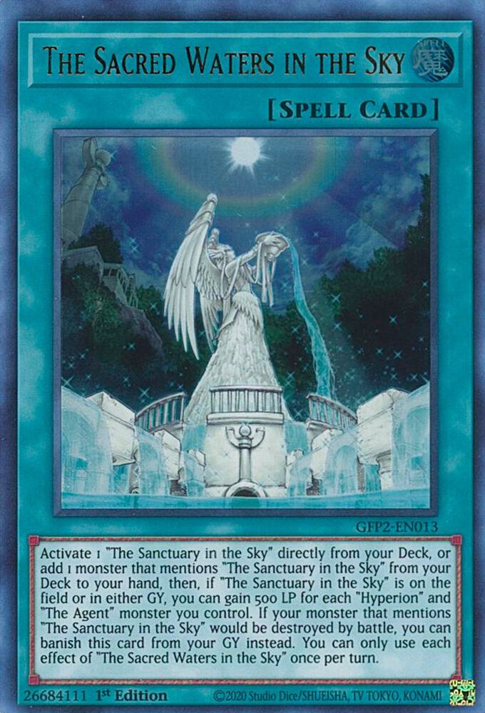 The Sacred Waters in the Sky GFP2-EN013 card from Ghosts From the Past: The 2nd Haunting