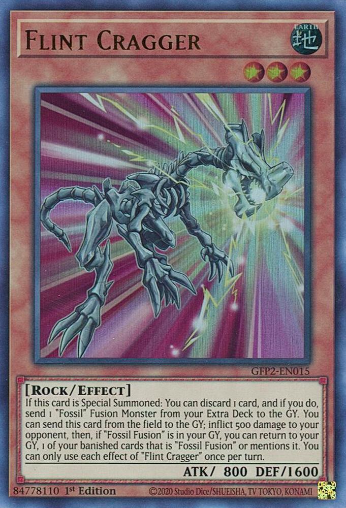 Flint Cragger GFP2-EN015 card from Ghosts From the Past: The 2nd Haunting