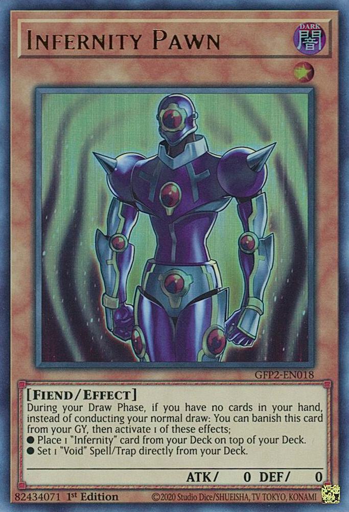Infernity Pawn GFP2-EN018 card from Ghosts From the Past: The 2nd Haunting