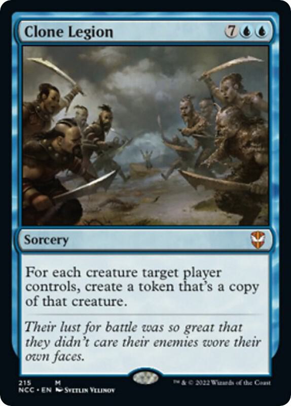 Clone Legion 215 card from Commander: Streets of New Capenna