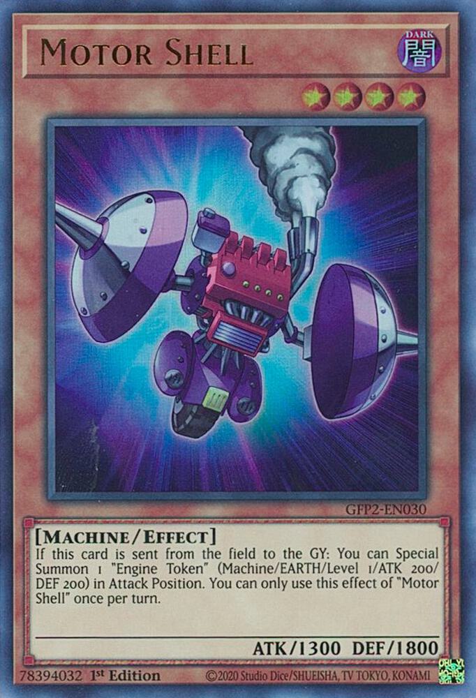 Motor Shell GFP2-EN030 card from Ghosts From the Past: The 2nd Haunting