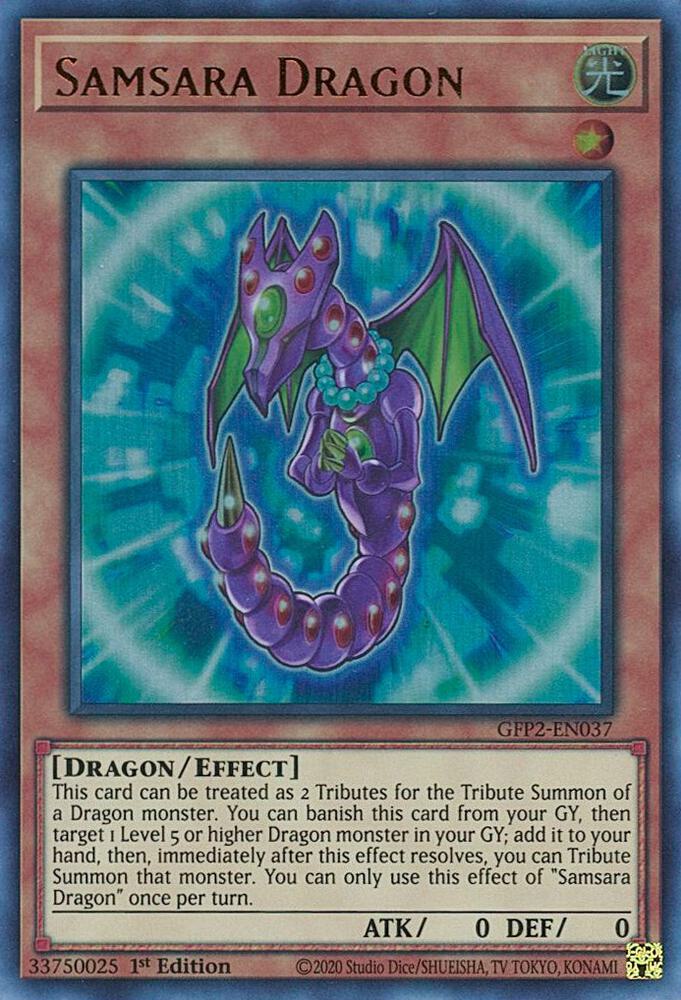 Samsara Dragon GFP2-EN037 card from Ghosts From the Past: The 2nd Haunting