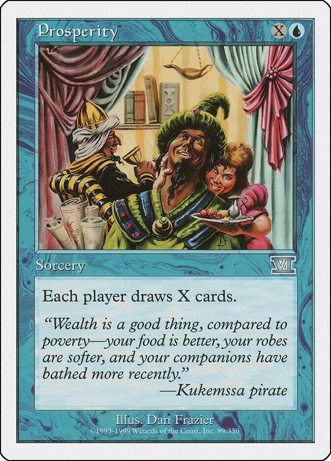 Prosperity card from Classic Sixth Edition
