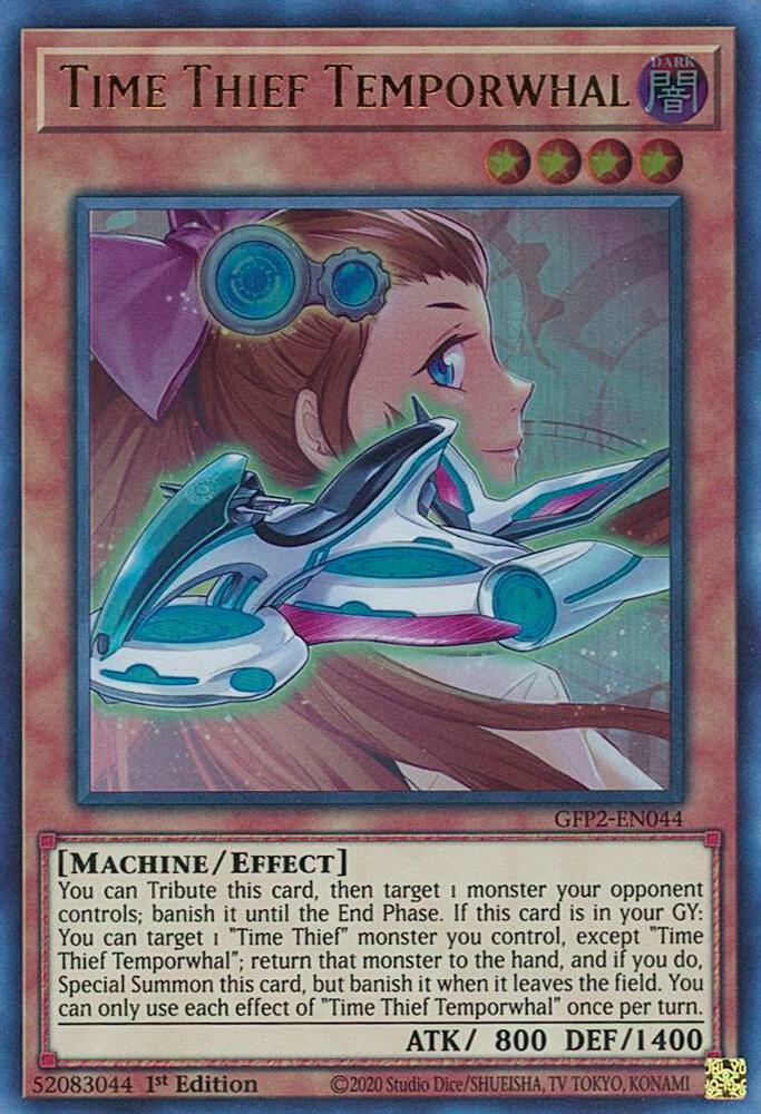 Time Thief Temporwhal GFP2-EN044 card from Ghosts From the Past: The 2nd Haunting