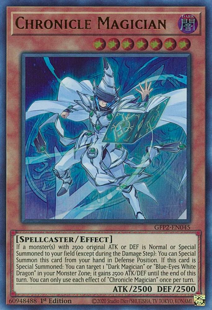 Chronicle Magician GFP2-EN045 card from Ghosts From the Past: The 2nd Haunting