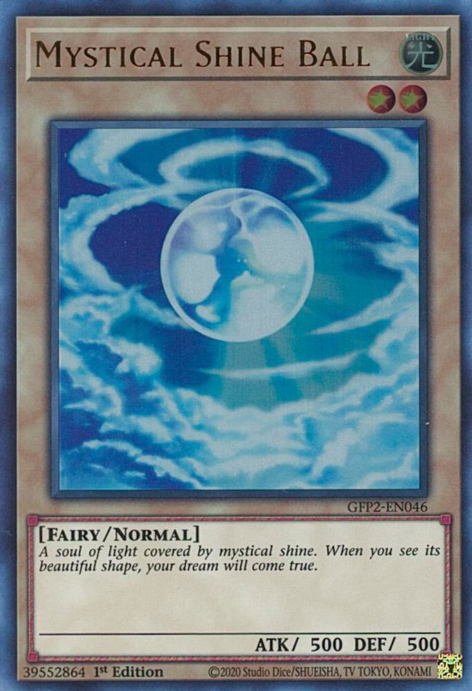 Mystical Shine Ball GFP2-EN046 card from Ghosts From the Past: The 2nd Haunting