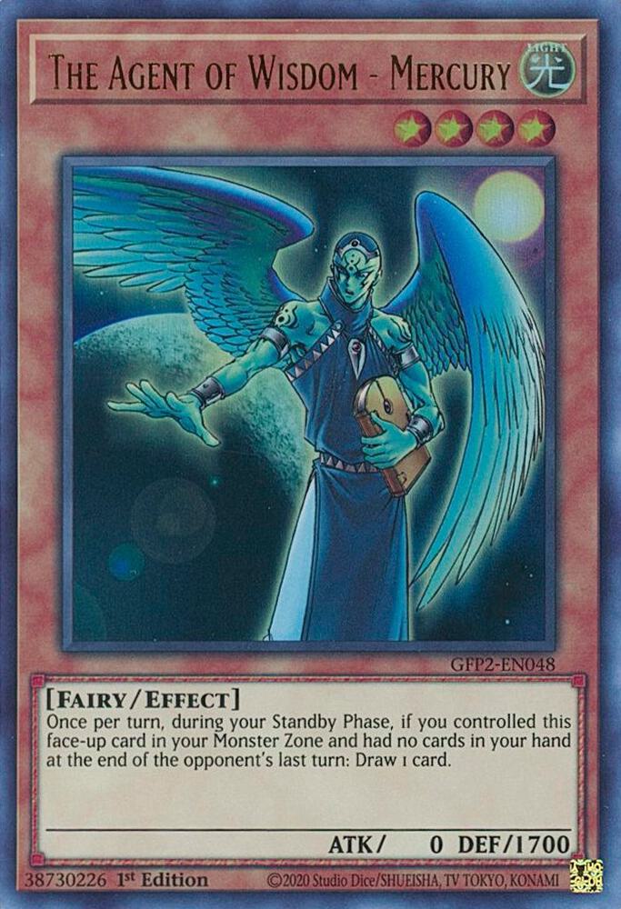 The Agent of Wisdom - Mercury GFP2-EN048 card from Ghosts From the Past: The 2nd Haunting