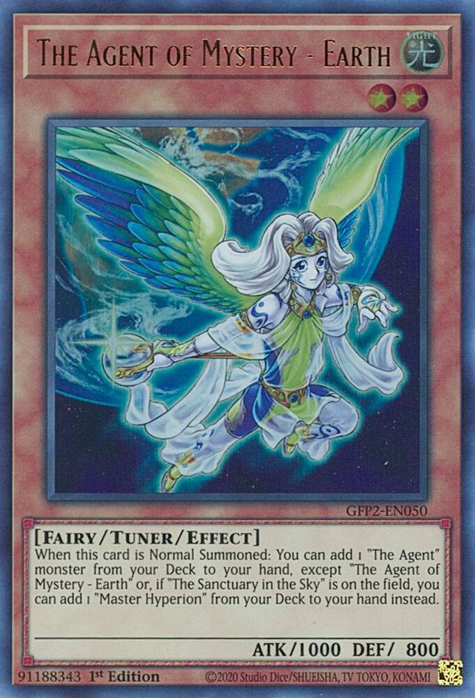 The Agent of Mystery - Earth GFP2-EN050 card from Ghosts From the Past: The 2nd Haunting