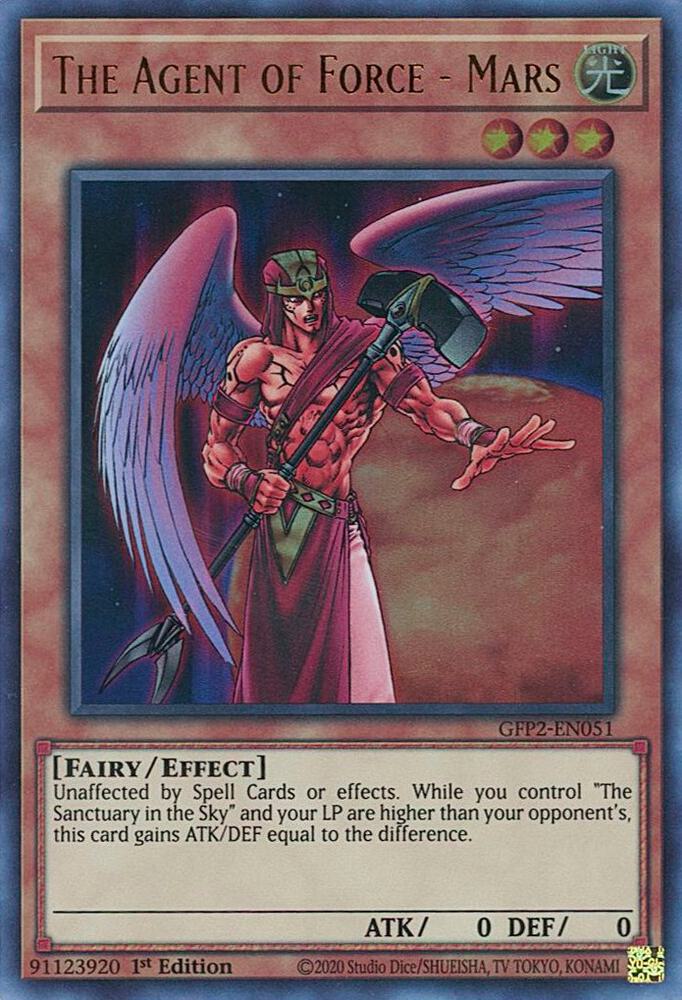The Agent of Force - Mars GFP2-EN051 card from Ghosts From the Past: The 2nd Haunting