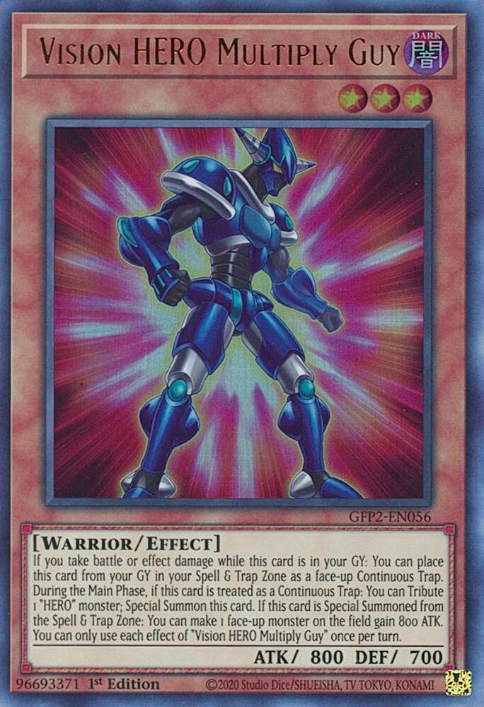Vision HERO Multiply Guy GFP2-EN056 card from Ghosts From the Past: The 2nd Haunting