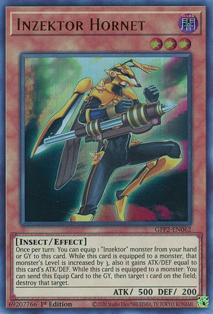 Inzektor Hornet GFP2-EN062 card from Ghosts From the Past: The 2nd Haunting