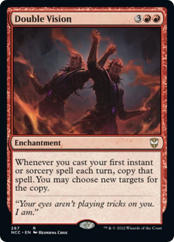 Double Vision 267 card from Commander: Streets of New Capenna