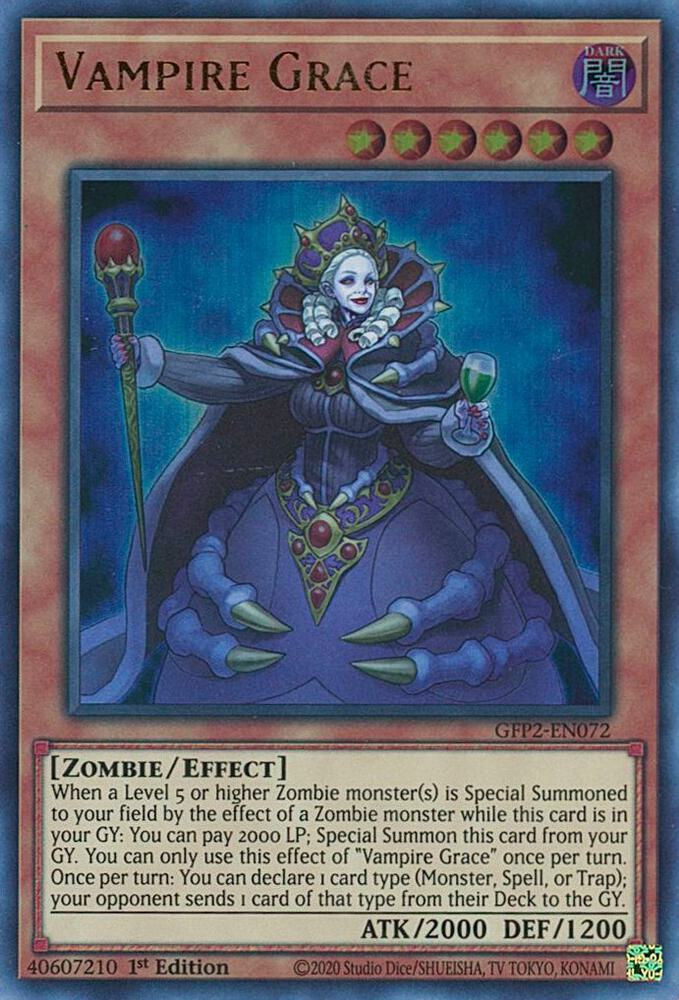Vampire Grace GFP2-EN072 card from Ghosts From the Past: The 2nd Haunting
