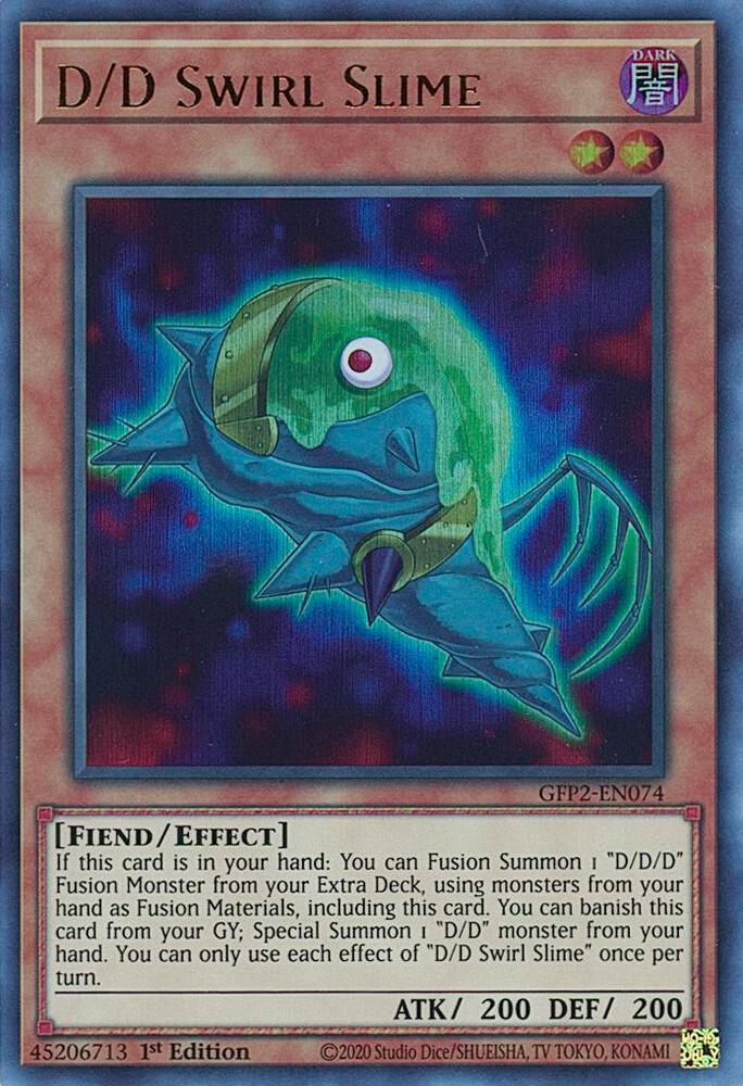 D/D Swirl Slime GFP2-EN074 card from Ghosts From the Past: The 2nd Haunting