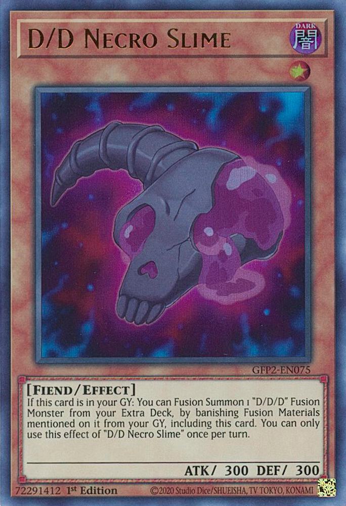 D/D Necro Slime GFP2-EN075 card from Ghosts From the Past: The 2nd Haunting