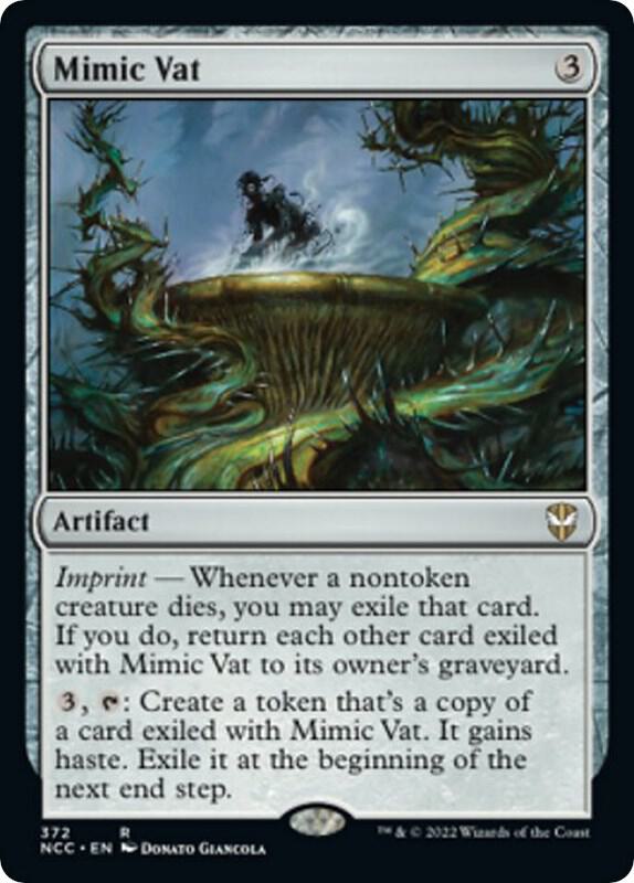 Mimic Vat 372 card from Commander: Streets of New Capenna