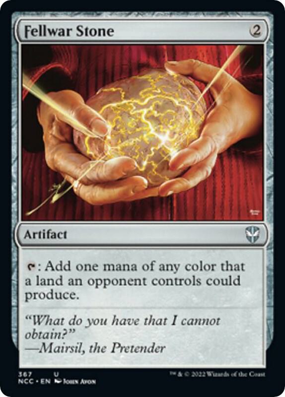 Fellwar Stone 367 card from Commander: Streets of New Capenna