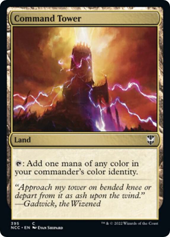 Command Tower 395 card from Commander: Streets of New Capenna