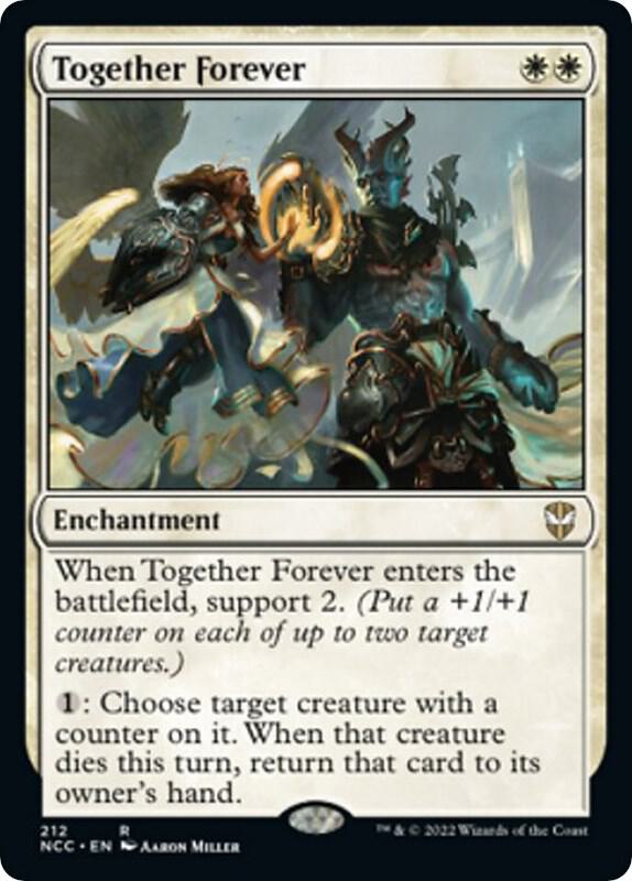 Together Forever 212 card from Commander: Streets of New Capenna