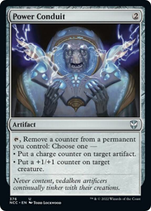 Power Conduit 376 card from Commander: Streets of New Capenna