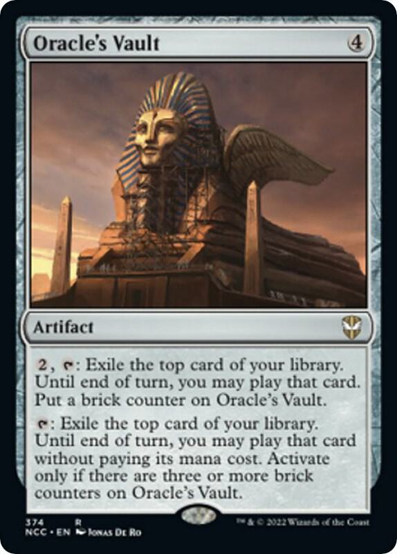 Oracle's Vault 374 card from Commander: Streets of New Capenna