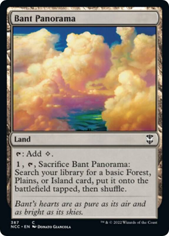 Bant Panorama 387 card from Commander: Streets of New Capenna