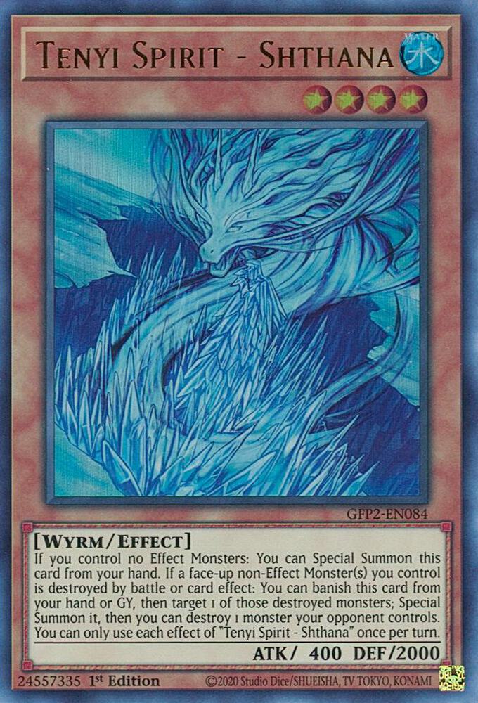 Tenyi Spirit - Shthana GFP2-EN084 card from Ghosts From the Past: The 2nd Haunting