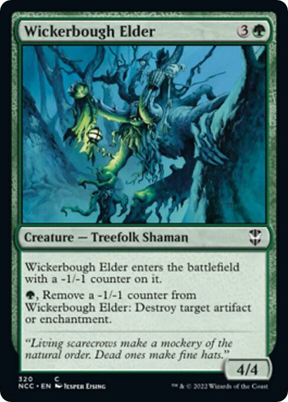 Wickerbough Elder 320 card from Commander: Streets of New Capenna