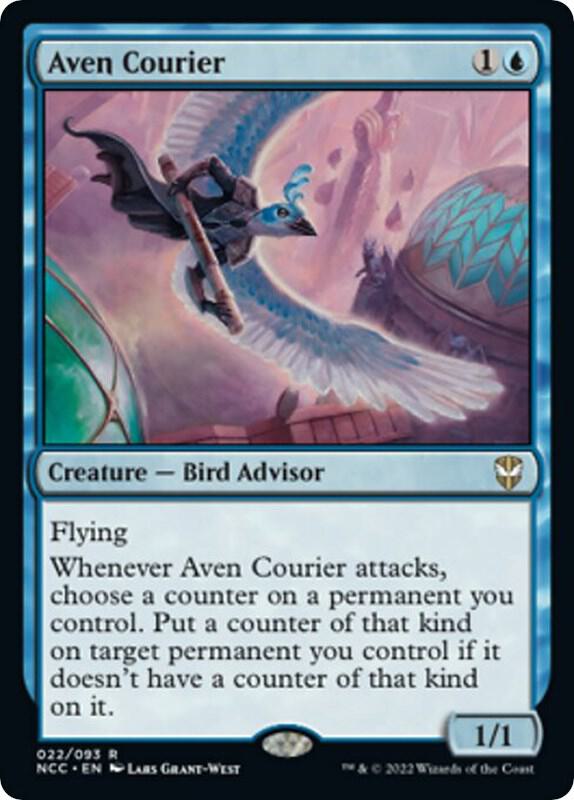 Aven Courier 22 card from Commander: Streets of New Capenna